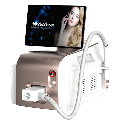 Portable Triple Wavelength (532/755/1064nm) Pico Laser Tattoo Removal Machine